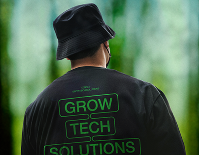 GrowTech Solutions: Identity, Website Design & Webflow