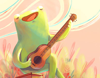 Swamp Frog - Business Card Design