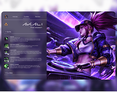 League of Legends - Akali | Guidelines site