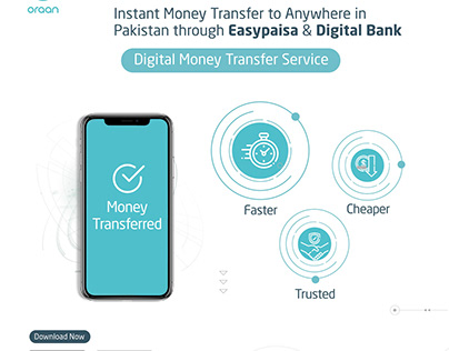 Oraan Digital Money Transfer Post