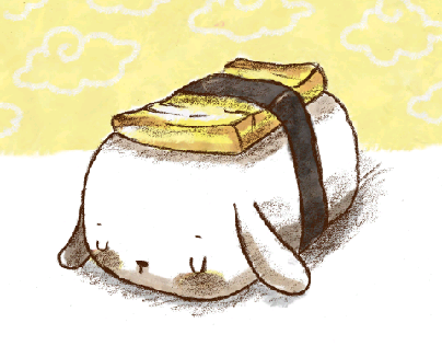 Lazy Sushi Bunny and Friends