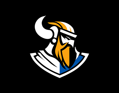 Viking Face logo