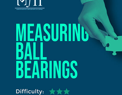 Measuring Ball Bearings