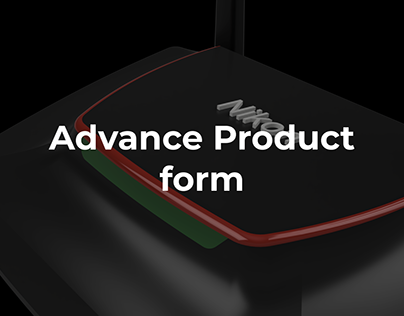 Advance Product Form