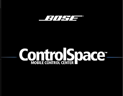 Bose - Mobile App Design - Control Space