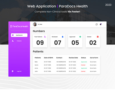 Healthcare Startup AWS Project