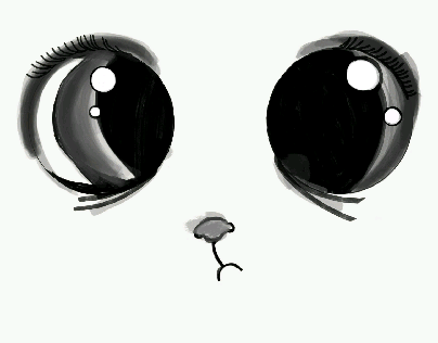 panda eyes