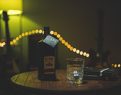 Slane whiskey product shoot