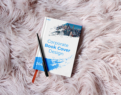 Modern and creative corporate book cover design.