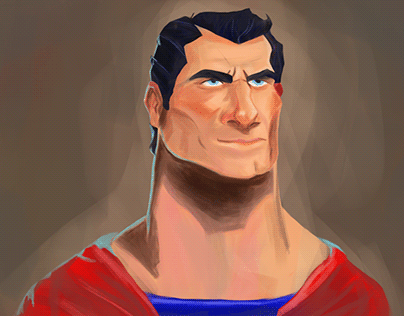 Superman - Stylized (Appropriation Art)
