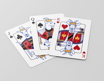 Majestic Goat Playing Cards
