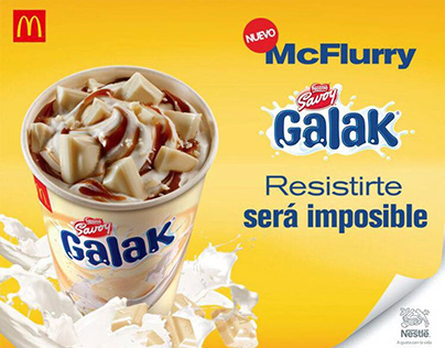 GALAK ® NESTLÉ - Lanzamiento McFlurry