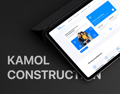 Corporate Site Design — Kamol Construction