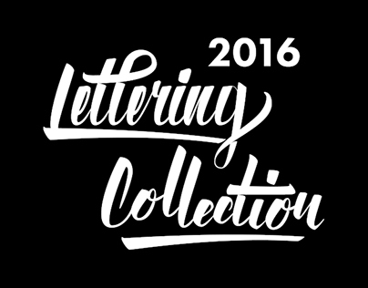 2016 Lettering Collection