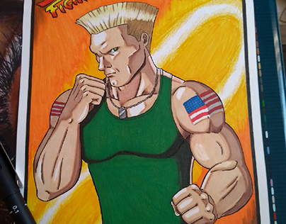 Street fighter fanart ( Guile)