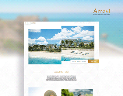 Amavi Hotel Website