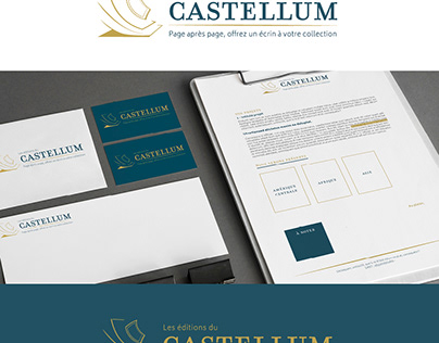 Branding Les éditions du Castellum