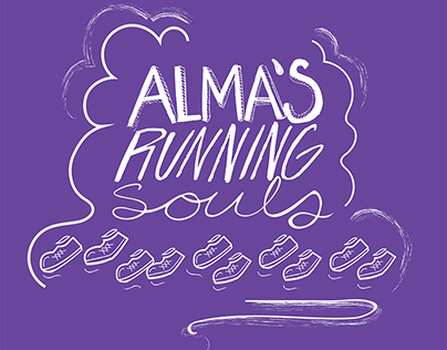 Alma Ad 5K Corporate Run T-Shirt Design
