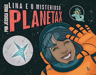 Webtoon- Lina e o Misterioso PlanetaX