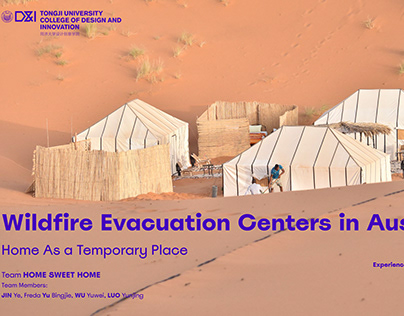 Experience Design: Wildfire Evacuation Centers in AU