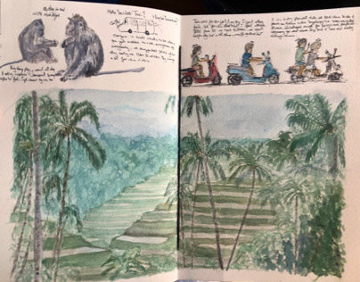 Bali Sketchbook 3