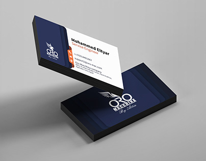 ORO MACCHINA | Business card design
