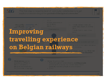 Improving travelling experience on Belgian railways