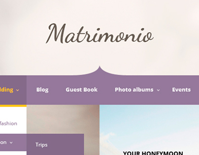 Matrimonio - Ceremony & Wedding WordPress Theme