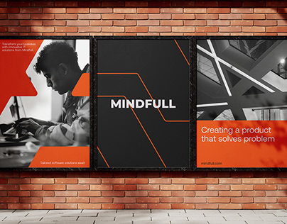 MINDFULL | Logo & identity for IT company