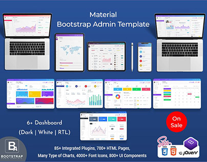 Soft Material – Bootstrap 4 Admin Templates