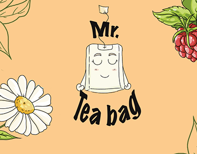 Illustrations for tea packaging