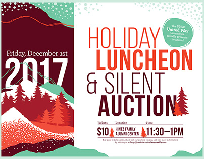 United Way Holiday Luncheon and Silent Auction