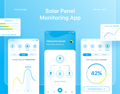Solar Panel & Energy Monitoring App