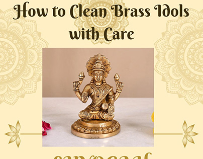Sacred Brilliance: How to Clean Brass Idols with Care