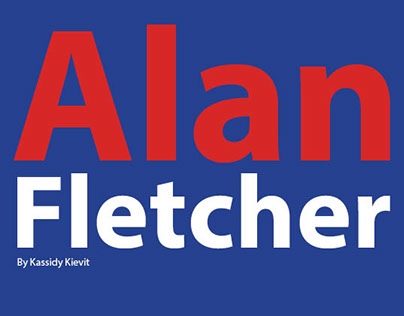 Alan Fletcher Magazine Spread