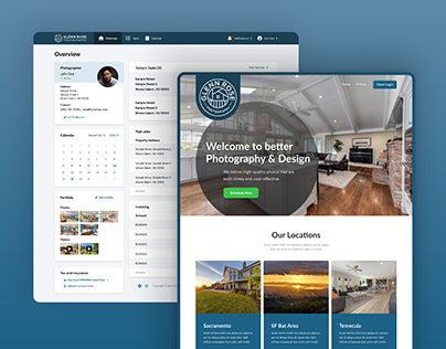 Project thumbnail - Web App and Landing Page - Real Estate Photography