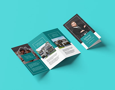 Real Estate Agent - Trifold Brochure Design