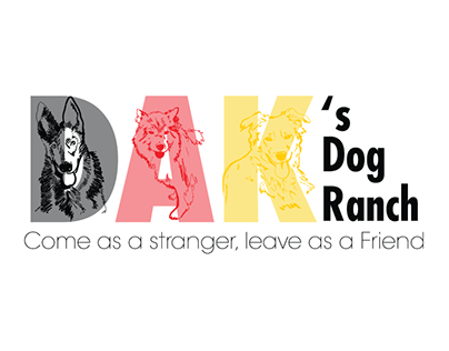 Dog Ranch logo design