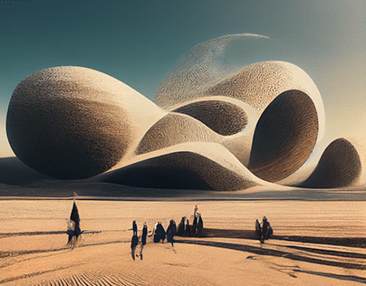 AI Sand dunes