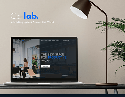 Landing page / Coworking space