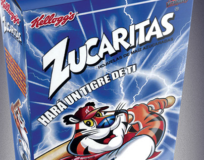 ZUCARITAS Caja de Cereal / Publicidad