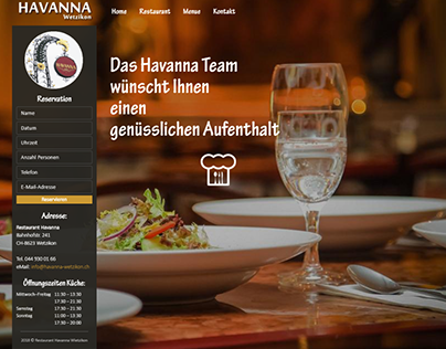 Nasza realizacja dla szwajcarskiej restauracji Havanna