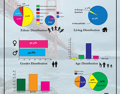 San Francisco Bay area Demographic Census 2010