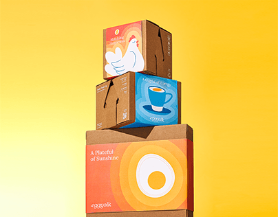 Eggyolk Coffee - Merchandise Packaging
