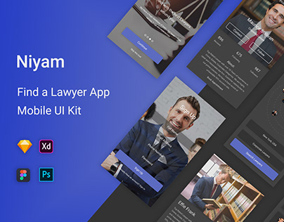 Niyam - Find A Lawyer UI Kit