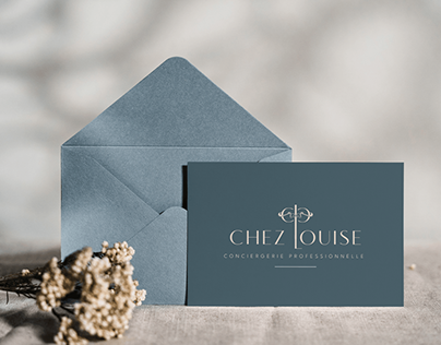 Chez Louise logo design