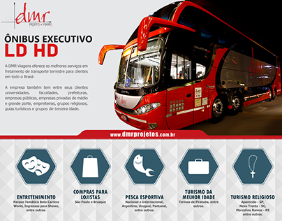 Folder - Ônibus Executivo DMR