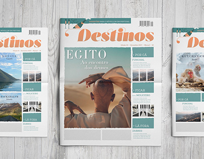 Jornal Destinos / Brand & Layout