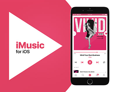 iMusic – UI/UX Redesign for iOS Music App