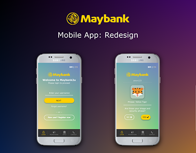 Maybank Mobile App: Redesign